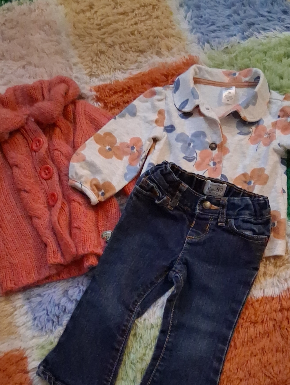 Baby Girl Bundle Size 12 Mo.
